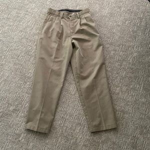 Vintage Military Pleated Pants (Khaki)
